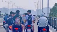 Xử lý nhóm thanh niên gây mất an toàn giao thông trên cầu Vĩnh Tuy 