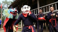 Khát vọng bình an trong điệu múa kỳ lân dân tộc Nùng  