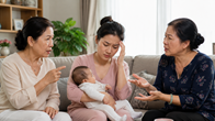 Khi kinh nghiệm làm mẹ trở thành áp lực: Khoảng cách thế hệ trong chuyện chăm con