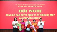 Hải Phòng kiện toàn tổ chức bộ máy, bổ nhiệm lãnh đạo các đơn vị văn hóa, thể thao và du lịch
