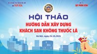 Sáng nay, diễn ra Hội thảo “Hướng dẫn xây dựng khách sạn không thuốc lá”
