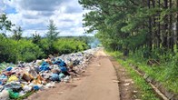 Bao giờ bãi rác tự phát ở “đôi mắt Pleiku” làng Nhing được dọn dẹp sạch?
