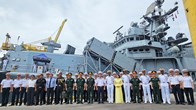 Tàu Hải quân Ấn Độ thăm xã giao thành phố Đà Nẵng