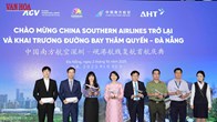 Đà Nẵng chào đón China Southern Airlines trở lại với đường bay Thâm Quyến - Đà Nẵng