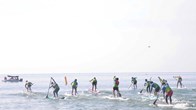 Gần 100 VĐV tranh tài tại Giải chèo SUP Sơn Trà - Đà Nẵng 2026