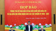 Hưng Yên công bố kết quả bầu cử đại biểu Quốc hội khoá XVI và đại biểu HĐND nhiệm kỳ 2026 - 2031