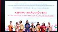 Chung khảo Hội thi Báo cáo viên, Tuyên truyền viên giỏi