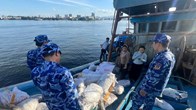 Cảnh sát biển Vùng 2 liên tiếp phát hiện, xử lý các vụ vi phạm pháp luật trên biển