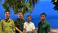 Trăn gấm quý, hiếm được tái thả về rừng Khu Bảo tồn Cù Lao Chàm