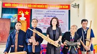 Trao truyền nghề để giữ tiếng nhạc của núi rừng