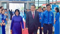 Tổng Bí thư, Chủ tịch nước Tô Lâm dự Phiên trọng thể Đại hội đại biểu toàn quốc Đoàn TNCS Hồ Chí Minh lần thứ XIII