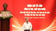 Tổng Bí thư, Chủ tịch nước Tô Lâm làm việc với Bộ VHTTDL về công tác bảo tồn, bảo tàng
