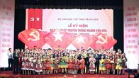 Ngày truyền thống ngành Văn hóa 