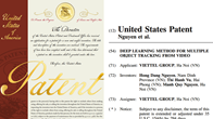 Công nghệ theo vết đa đối tượng ứng dụng AI của Việt Nam được bảo hộ sáng chế tại Mỹ 