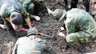 Quy tập thêm 12 bộ hài cốt liệt sĩ tại Công viên Lê Thị Riêng