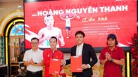 Nhà vô địch SEA Games Hoàng Nguyên Thanh nhận được “tiếp sức” đặc biệt