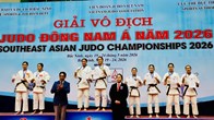 Judo Việt Nam giành 33 HCV, xếp nhất toàn đoàn Giải vô địch Đông Nam Á 2026