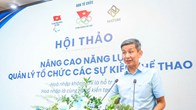 Nâng cao năng lực quản lý tổ chức các sự kiện thể thao