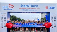 Giải chạy bộ UOB Heartbeat Run 2026 gây quỹ hơn 950 triệu đồng giúp đỡ trẻ em có hoàn cảnh khó khăn