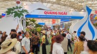 Gian trưng bày của Quảng Ngãi tại Triển lãm Thành tựu đất nước thu hút khách 