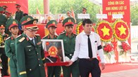 Quảng Ngãi truy điệu, tiễn đưa 12 liệt sĩ về nơi an nghỉ