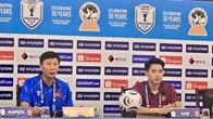 HLV Kim Sang-sik mong Đình Bắc ghi bàn để cùng tuyển Việt Nam nhảy mừng chức vô địch
