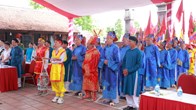 Trang trọng lễ hội tưởng niệm người đặt nền móng Quốc sử Việt Nam