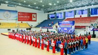 Hơn 600 võ sĩ trẻ tranh tài tại Giải vô địch Wushu quốc gia