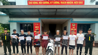 Ngăn chặn nhóm thiếu niên mang dao phóng lợn hẹn hỗn chiến trong đêm