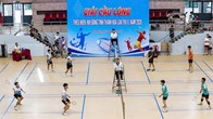 Hơn 400 tay vợt trẻ tranh tài tại giải cầu lông Thanh Hóa