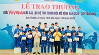 Khép lại giải Vovinam Thanh Hóa, CLB xã Lam Sơn giành ngôi nhất toàn đoàn