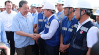 Tổng Bí thư Tô Lâm thăm, kiểm tra tiến độ xây dựng Sân bay Long Thành
