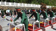 Đẩy mạnh tìm kiếm, quy tập và xác định danh tính hài cốt liệt sĩ