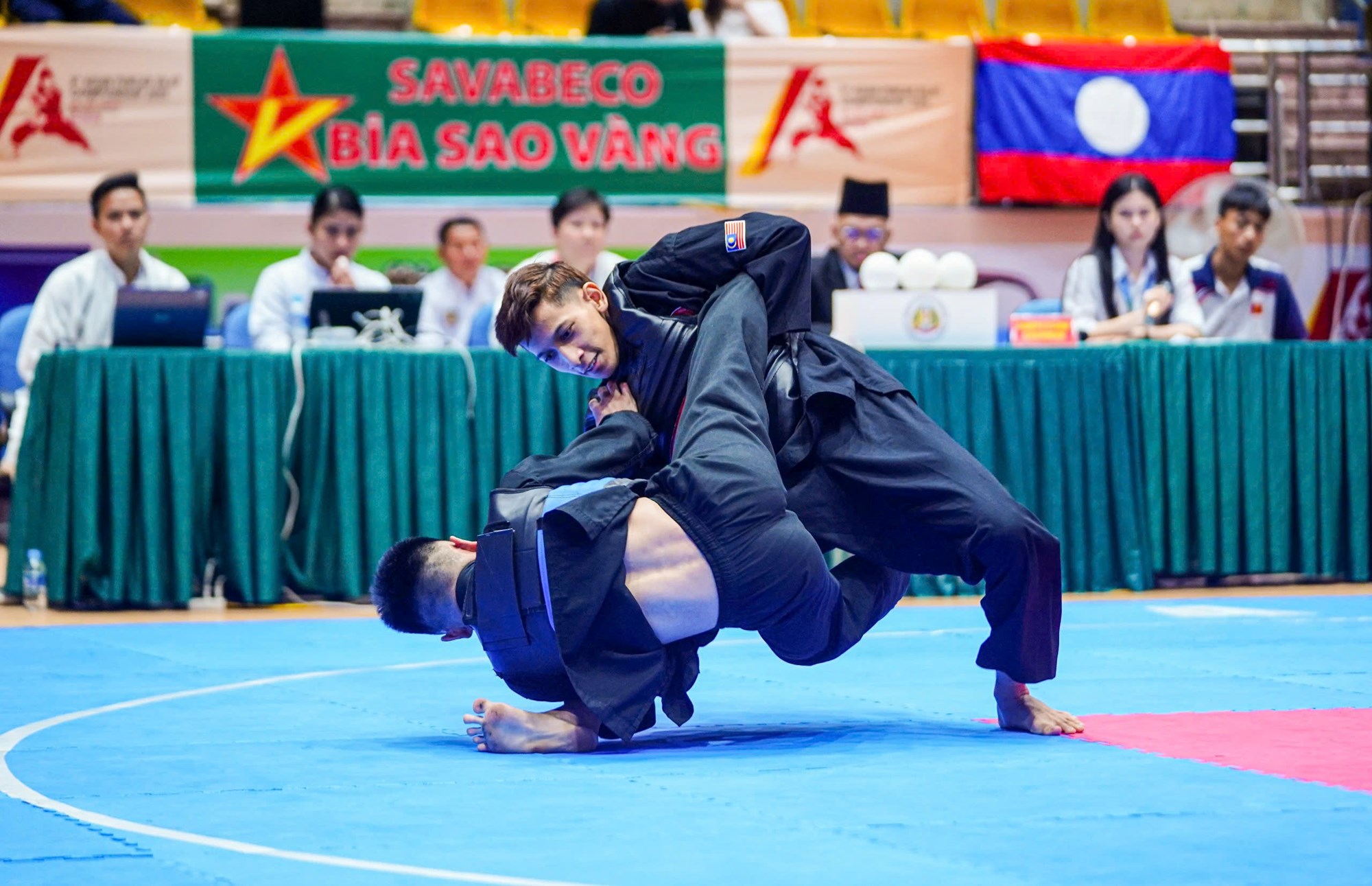 Võ đài bùng nổ trong ngày đầu Giải Pencak Silat châu Á 2025 - ảnh 9