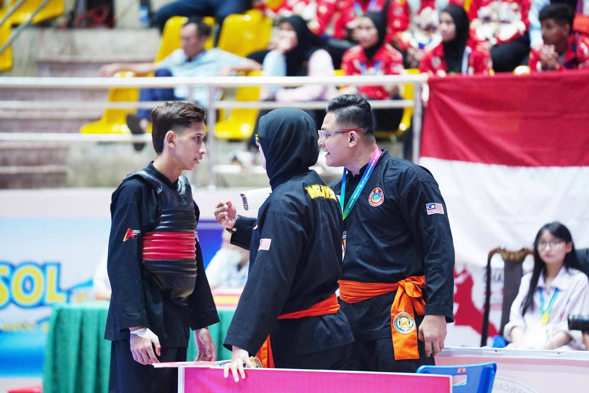 Võ đài bùng nổ trong ngày đầu Giải Pencak Silat châu Á 2025 - ảnh 6