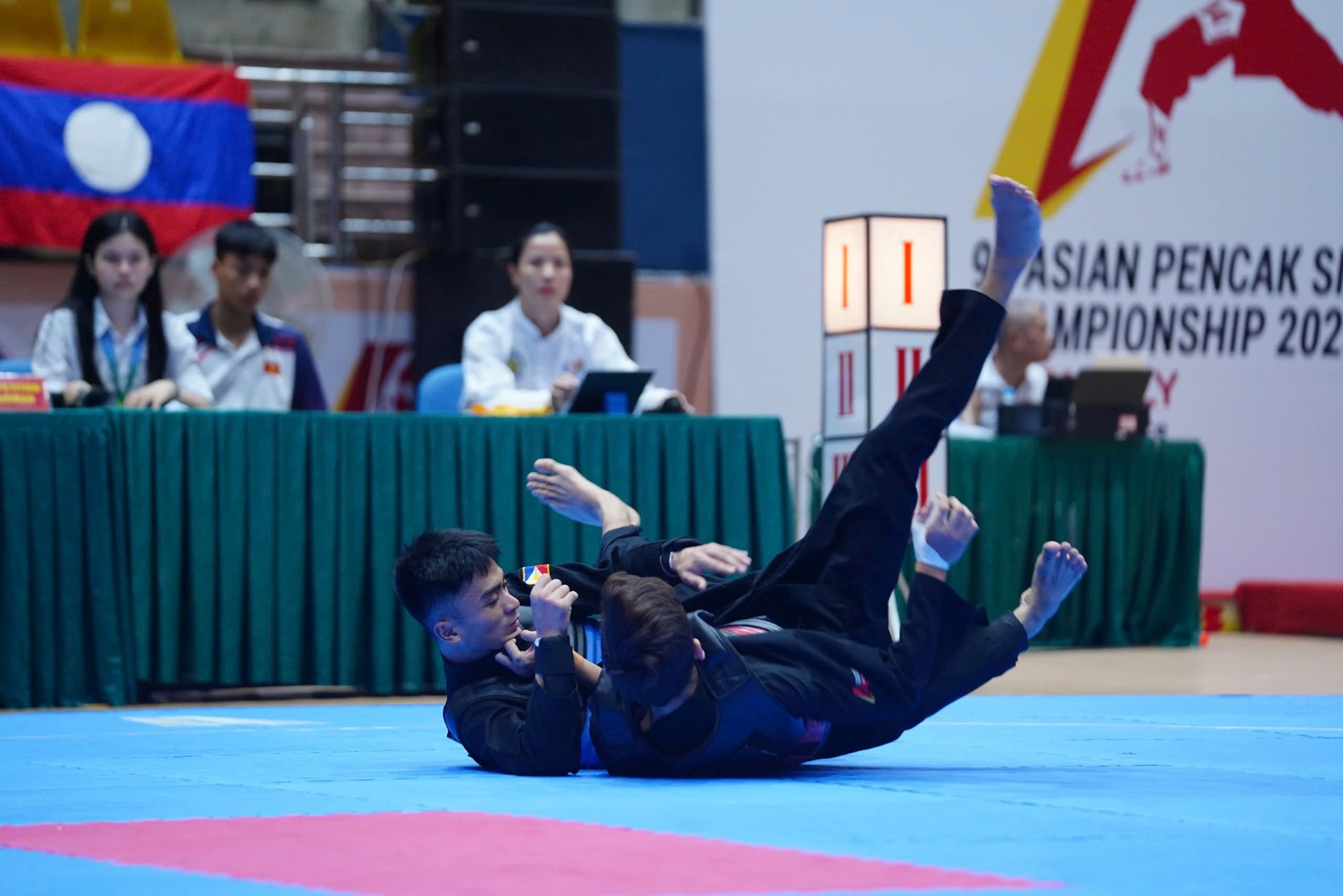 Võ đài bùng nổ trong ngày đầu Giải Pencak Silat châu Á 2025 - ảnh 2