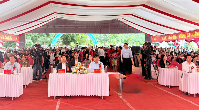 Khởi công đồng loạt các trường phổ thông nội trú liên cấp tại các xã biên giới đất liền - ảnh 9