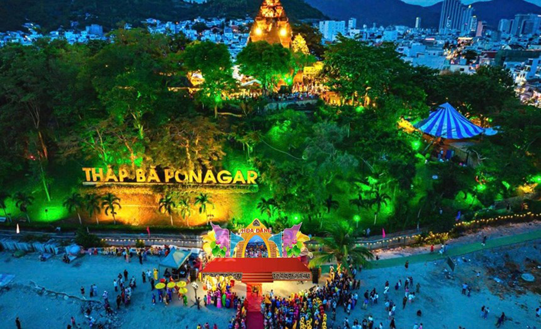 Kiến trúc Chăm cổ tại di tích Tháp Bà Pô Nagar Nha Trang