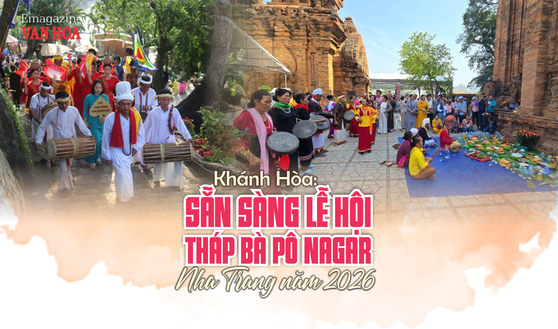 Toàn cảnh Lễ hội Tháp Bà Pô Nagar Nha Trang 2026 tại Khánh Hòa thu hút đông đảo du khách hành hương và khám phá di sản văn hóa Việt - Chăm.
