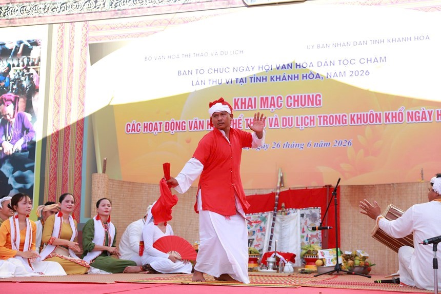 (Emagazine) Đặc sắc văn hóa Chăm qua trích đoạn nghi lễ Rija Harei  - ảnh 6