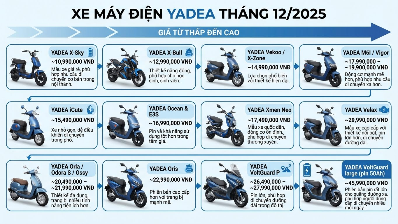 Top 10 thương hiệu xe máy điện dẫn đầu thị trường Việt Nam - ảnh 4