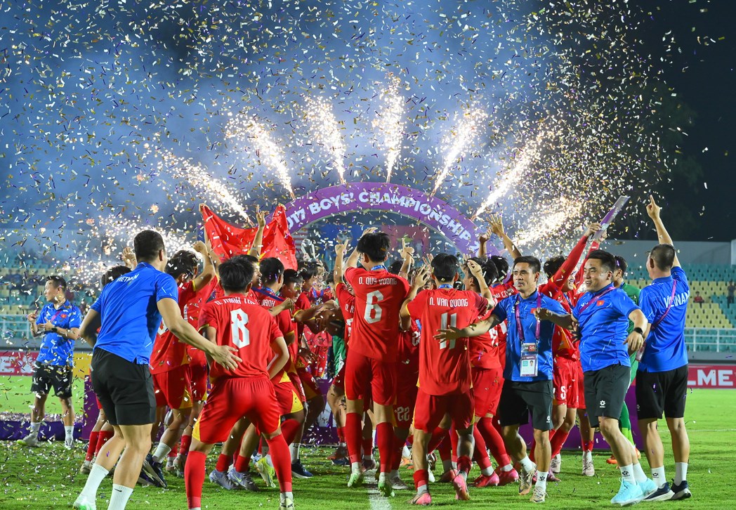 Nhìn lại hành trình vô địch Đông Nam Á đầy thuyết phục của  U17 Việt Nam - ảnh 8