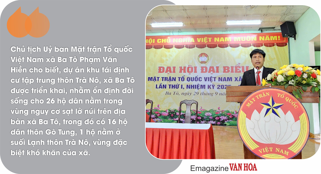 (Emagazine) Cuộc sống mới ở khu tái định cư Trà Nô - ảnh 8