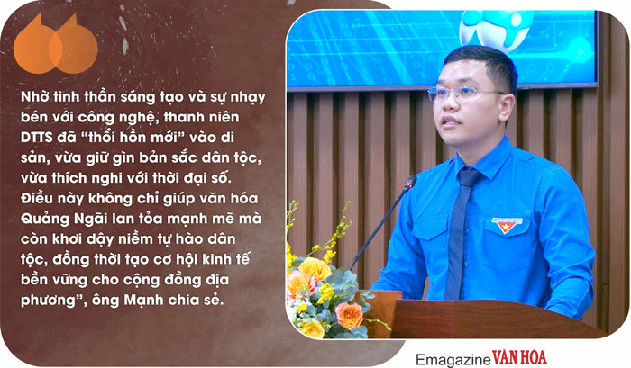 (Emagazine) Người trẻ “chắp cánh” di sản văn hoá DTTS - ảnh 9