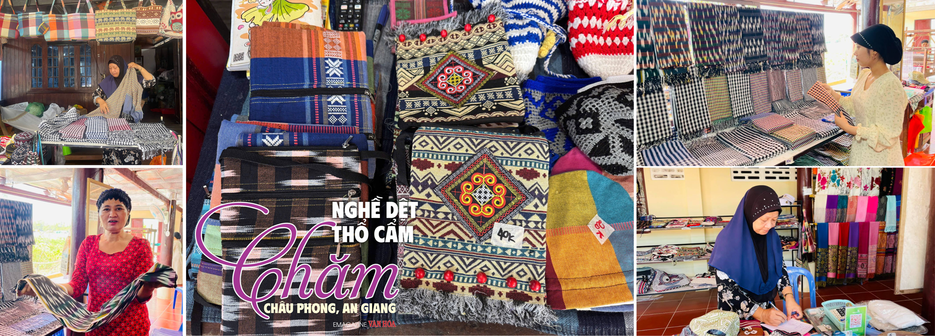 (Emagazine) Độc đáo nghề dệt thổ cẩm Chăm - Châu Phong - ảnh 3