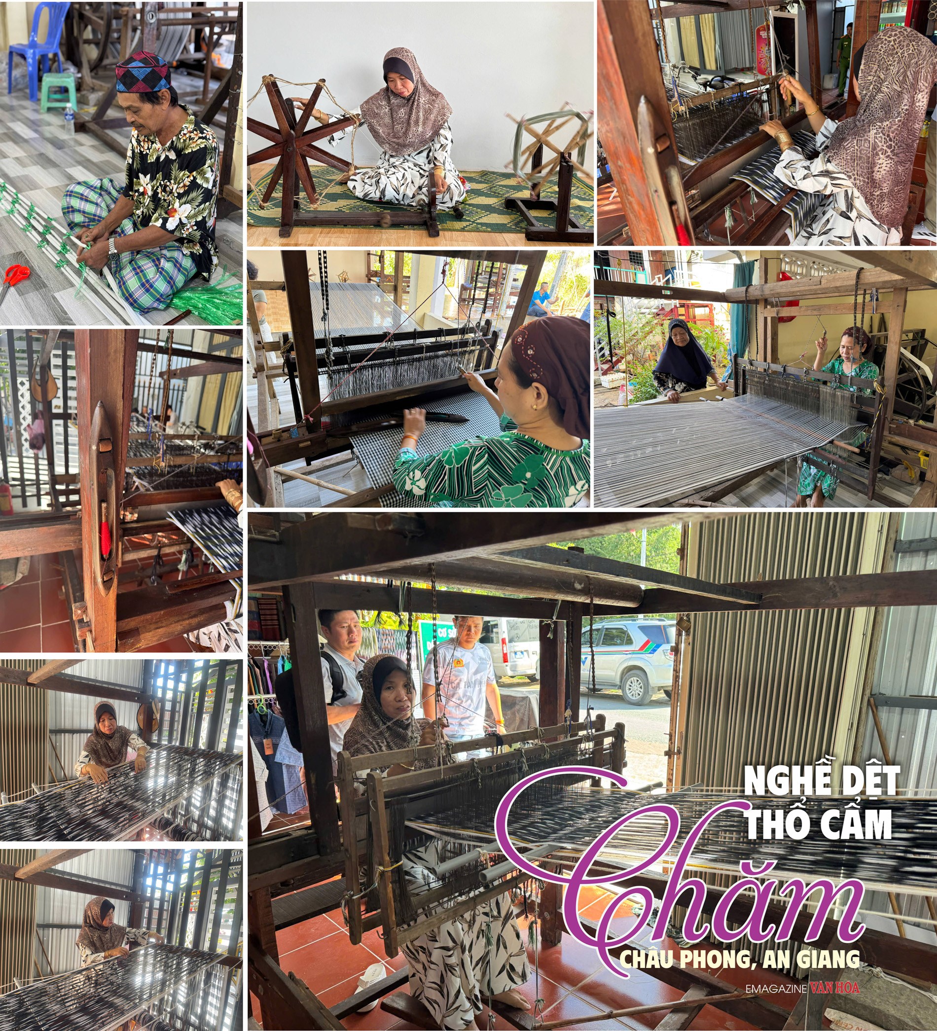 (Emagazine) Độc đáo nghề dệt thổ cẩm Chăm - Châu Phong - ảnh 7