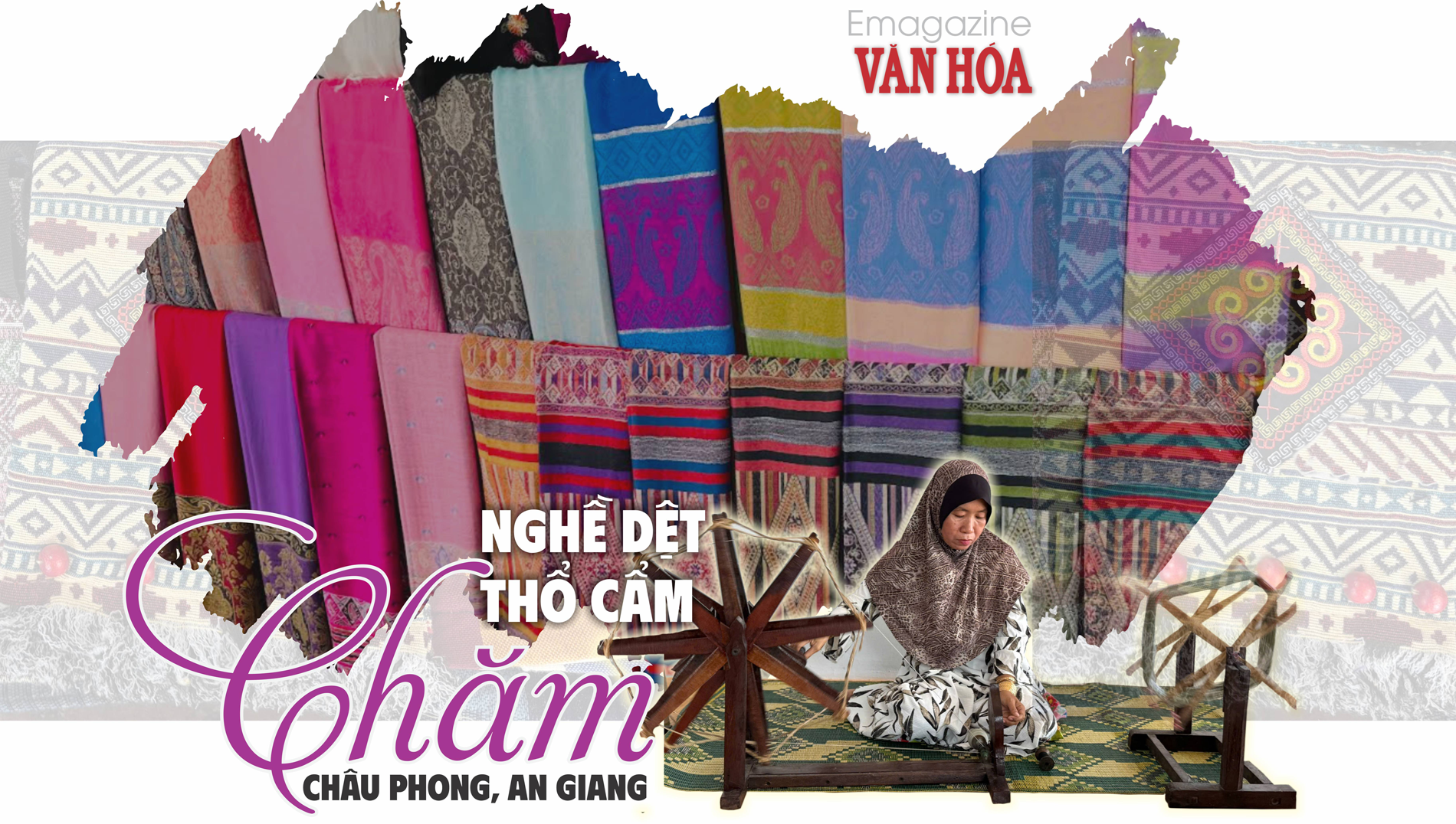 (Emagazine) Độc đáo nghề dệt thổ cẩm Chăm - Châu Phong - ảnh 1