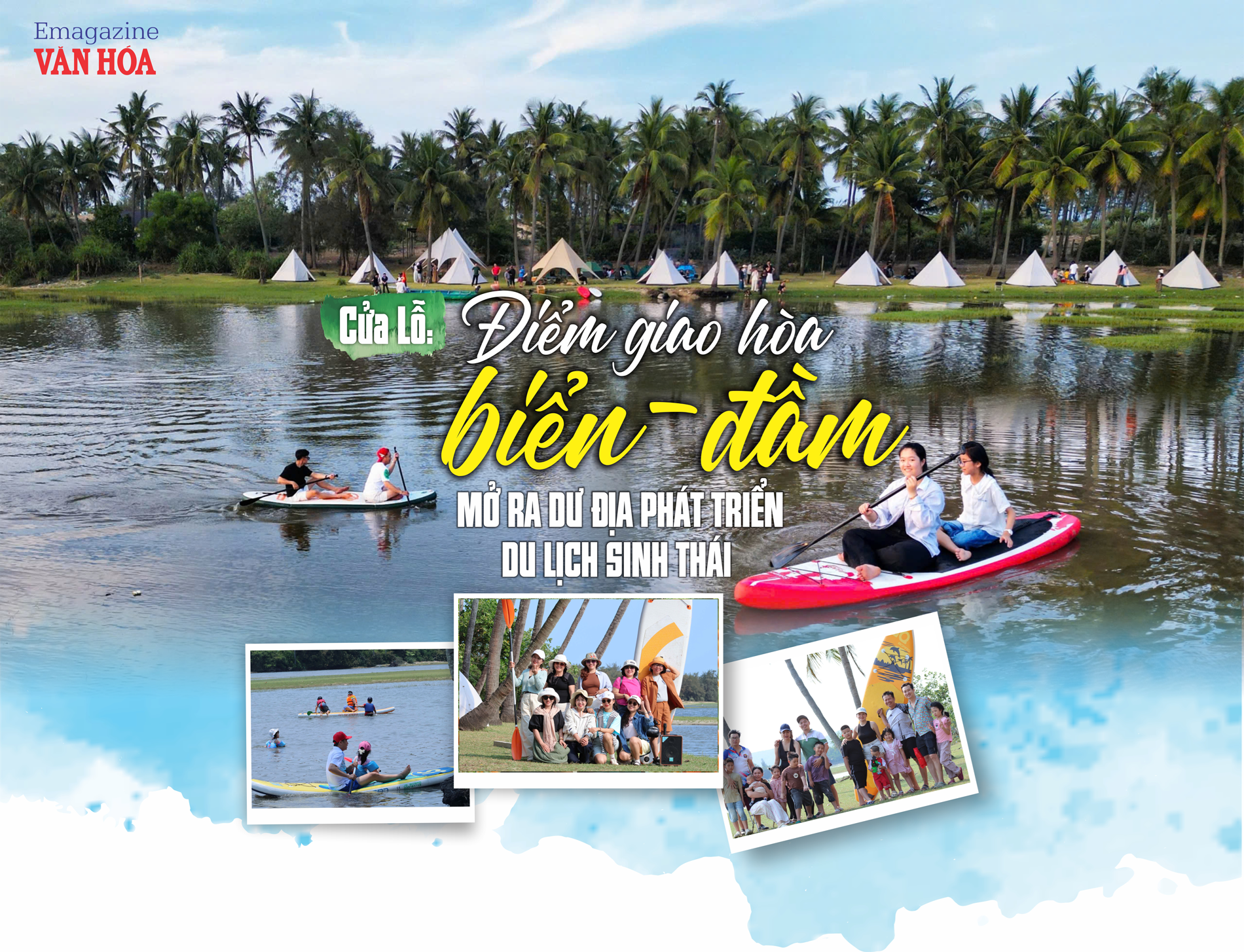 Khai mở tiềm năng du lịch từ trái tim xanh Sa Huỳnh với đầm An Khê và Cửa Lỗ tại Quảng Ngãi