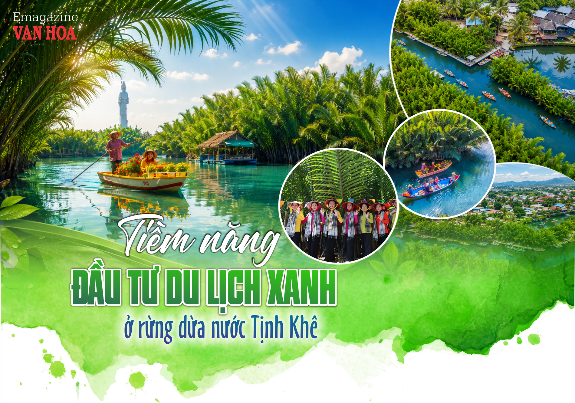 Rừng dừa nước Tịnh Khê mở ra tiềm năng phát triển du lịch xanh và du lịch cộng đồng tại Quảng Ngãi