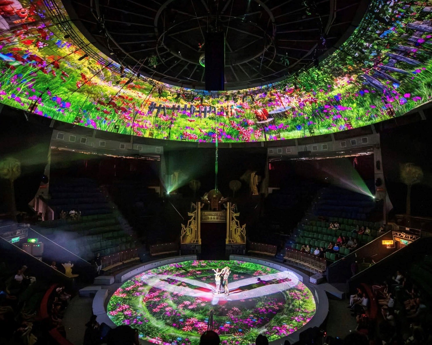 Liên đoàn Xiếc Việt Nam ứng dụng công nghệ 3D Mapping Panorama 360 độ